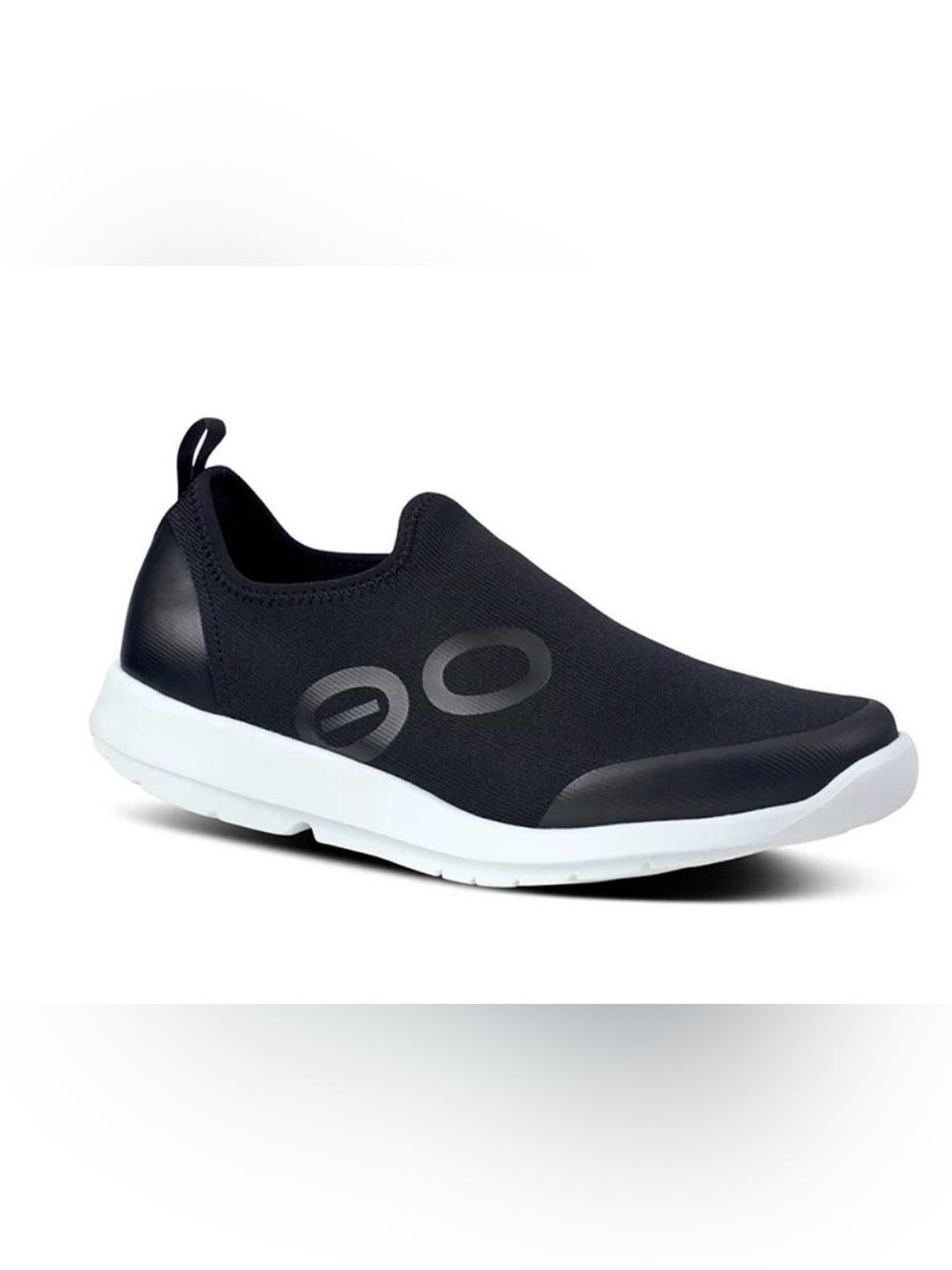 Oofos OOMG SPORT BLACK WHITE LOW SHOES 9